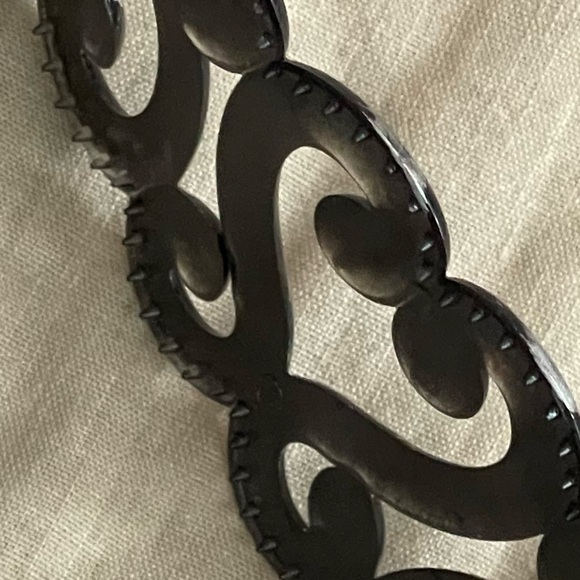 Karen Marie Headband Style Curly Jelly Bandeau - Silver NWOT - Picture 13 of 17